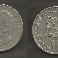 Münze Polen: 10 Zloty 1982 - Bolesaw Prus