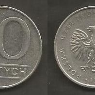 Münze Polen: 10 Zloty 1987