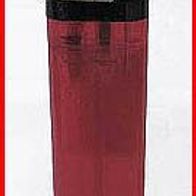 Tokai Feuerzeug (58) - Reibradfeuerzeug transparent rot