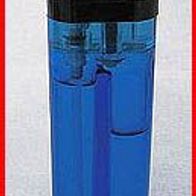 Tokai Feuerzeug (73) - Reibradfeuerzeug transparent blau