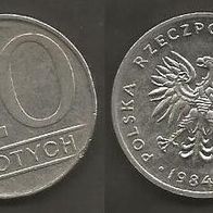 Münze Polen: 20 Zloty 1984