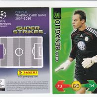 PANINI CARDS Champions LEAGUE 2009-10 Diego Benaglio VFL Wolfsburg