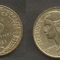 Münze Frankreich: 5 Centimes 1982