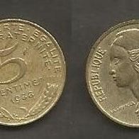 Münze Frankreich: 5 Centimes 1988