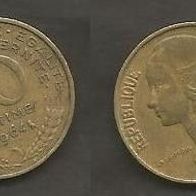 Münze Frankreich: 10 Centimes 1964