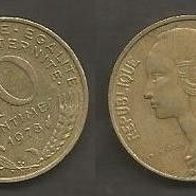 Münze Frankreich: 10 Centimes 1978