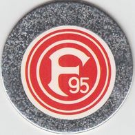 005 Emblemen / Logo Fortuna Düsseldorf Variante 7 in Silber POG Bundesliga Fußball Sc