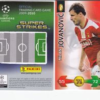 PANINI CARDS Champions LEAGUE 2009-10 Milan Jovanovic Standard Lüttich