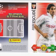 PANINI CARDS Champions LEAGUE 2009-10 Julien Escude FC Sevilla
