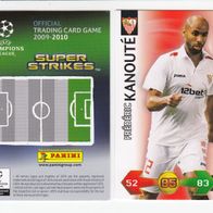 PANINI CARDS Champions LEAGUE 2009-10 Frederic Kanoute FC Sevilla