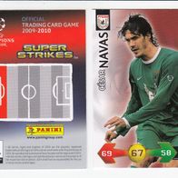 PANINI CARDS Champions LEAGUE 2009-10 Cesar Navas FC Rubin Kazan