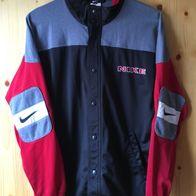 schwarz/ grau/ rote Jacke Gr. 164-176 (0985)