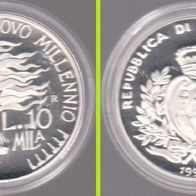 1998 San Marino Europa des neuen Jahrtausends Euro Probe / 10000 Lira