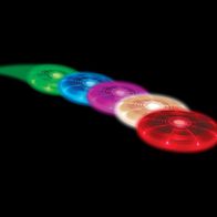 LED Wurfscheibe discolicht Frisbee 27cm 