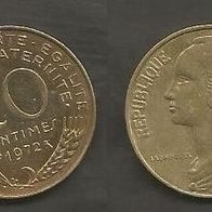 Münze Frankreich: 20 Centimes 1972