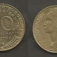 Münze Frankreich: 20 Centimes 1978