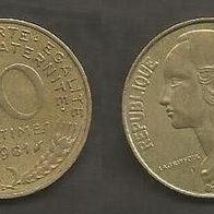 Münze Frankreich: 20 Centimes 1981