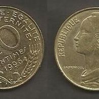 Münze Frankreich: 20 Centimes 1996