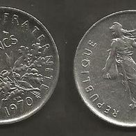 Münze Frankreich: 5 Franc 1970