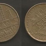 Münze Frankreich: 10 Franc 1975