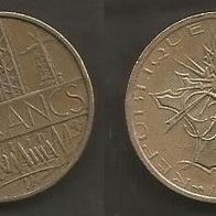 Münze Frankreich: 10 Franc 1977