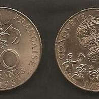 Münze Frankreich: 10 Franc 1983 - Sondermünze - 200 Jahre Luftfahrt