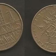 Münze Frankreich: 10 Franc 1984