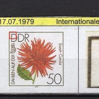 DDR 1979 IGA, Erfurt MiNr. 2439 F30 gestempelt Plattenfehler