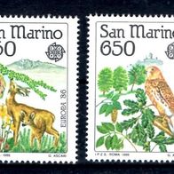 San Marino - Europa-Cept postfrisch Michel Nr. 1339 1340 Rar