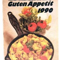 Kochkalender 1990 Guten Appetit