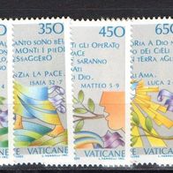 Vatikan postfrisch Michel Nr. 889-93