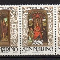 San Marino postfrisch Michel Nr. 1351-53 Zusammendruck