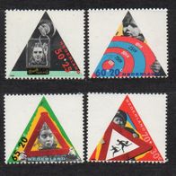 Niederlande postfrisch Michel Nr. 1281-84