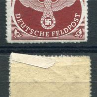 Deutsches Reich Feldpost Michel-Nr. 2 ungebraucht