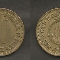 Münze Jugoslawien: 10 Para 1973
