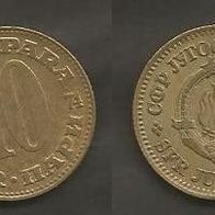 Münze Jugoslawien: 10 Para 1974