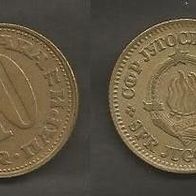 Münze Jugoslawien: 10 Para 1977