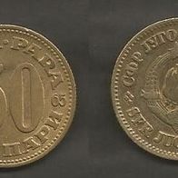 Münze Jugoslawien: 50 Para 1965