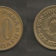 Münze Jugoslawien: 50 Para 1977