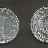 Münze Jugoslawien: 1 Dinara 1953
