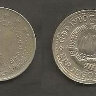 Münze Jugoslawien: 1 Dinara 1979