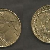 Münze Jugoslawien: 10 Dinara 1963