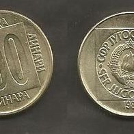 Münze Jugoslawien: 100 Dinara 1989