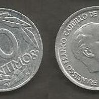 Münze Spanien: 10 Centimos 1959