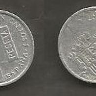 Münze Spanien: 1 Peseta 1990