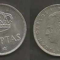 Münze Spanien: 25 Pesetas 1982