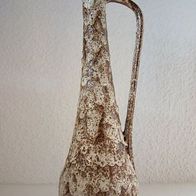Große Fat Lava Keramik-Henkel-Vase , 60ger Jahre