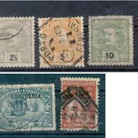 Briefmarken Portugal 1895 1911 1912