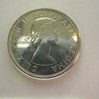 Canada Kanada 1 Dollar 1964 Silber Quebec Charlottetown. .##741
