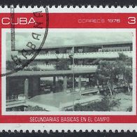 Cuba - Kuba - Mi. Nr. 2143 - Schulen (1976) - gestempelt o